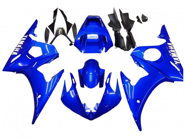 Migliori Carena Moto Yamaha YZF 600 R6 2005 - Blu