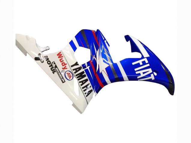 Migliori Carena Moto Yamaha YZF 600 R6 2005 - Blu Bianco Rosso Motul Michelin Fiat