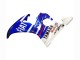 Migliori Carena Moto Yamaha YZF 600 R6 2005 - Blu Bianco Rosso Motul Michelin Fiat