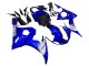 Migliori Carena Moto Yamaha YZF 600 R6 2005 - Blu Bianco