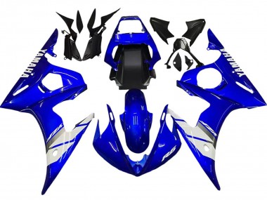 Migliori Carena Moto Yamaha YZF 600 R6 2005 - Blu Bianco