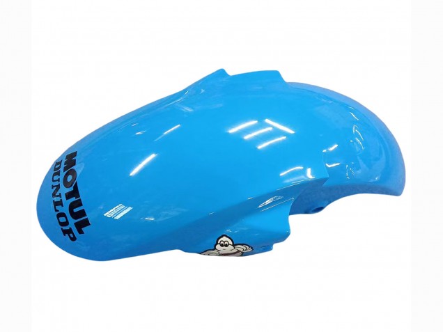 Migliori Carena Moto Yamaha YZF 600 R6 2005 - Azzurro Chiaro Bianco Verde Rosso Kastinee Dunlop Motul