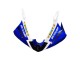 Migliori Carena Moto Yamaha YZF 600 R6 2005 - Bianco Blu Dunlop Fiat Motul