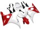 Migliori Carena Moto Yamaha YZF 600 R6 2005 - Bianco Rosso