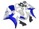 Migliori Carena Moto Yamaha YZF 600 R6 2005 - Bianco Blu Yamalube