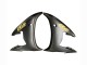 Migliori Carena Moto Yamaha YZF 600 R6 2005 - Nero Oro