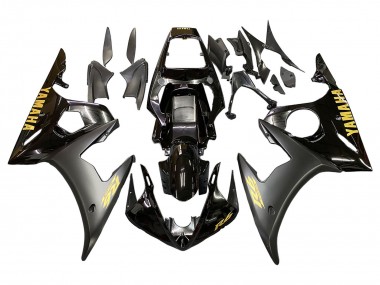 Migliori Carena Moto Yamaha YZF 600 R6 2005 - Nero Oro