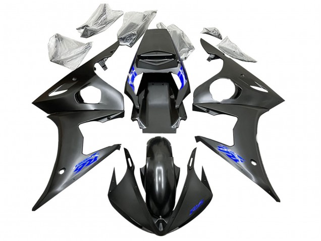 Migliori Carene Moto Yamaha YZF 600 R6 2005 - Nero Blu