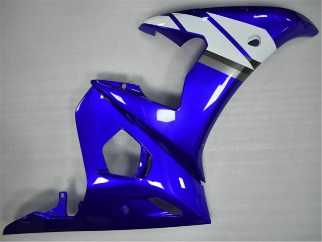 Migliori Carena Moto Yamaha YZF 600 R6 2005 - Blu Bianco