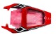 Migliori Carene Moto Yamaha YZF 600 R6 2005 - Bianco Rosso Nero Lucido