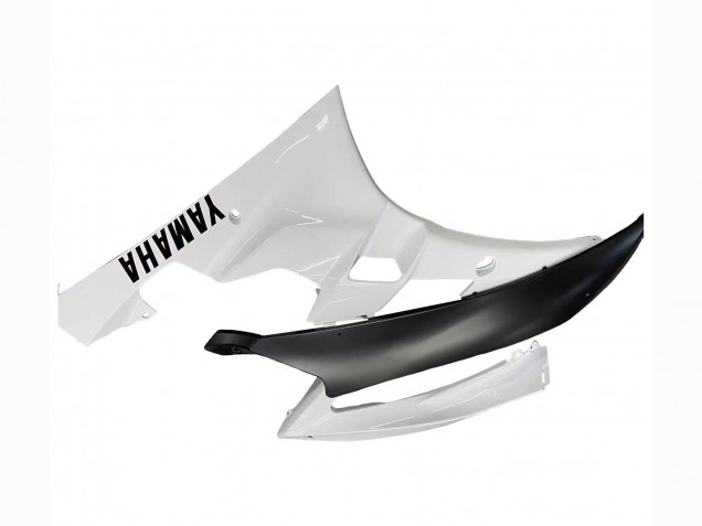 Migliori Carena Moto Yamaha YZF 600 R6 2006-2007 - Bianco Nero Opaco