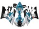 Migliori Carena Moto Yamaha YZF 600 R6 2006-2007 - Bianco Blu Nero Semakin Didepan ENEOS