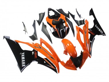 Migliori Carena Moto Yamaha YZF 600 R6 2008-2016 - Arancia Nero