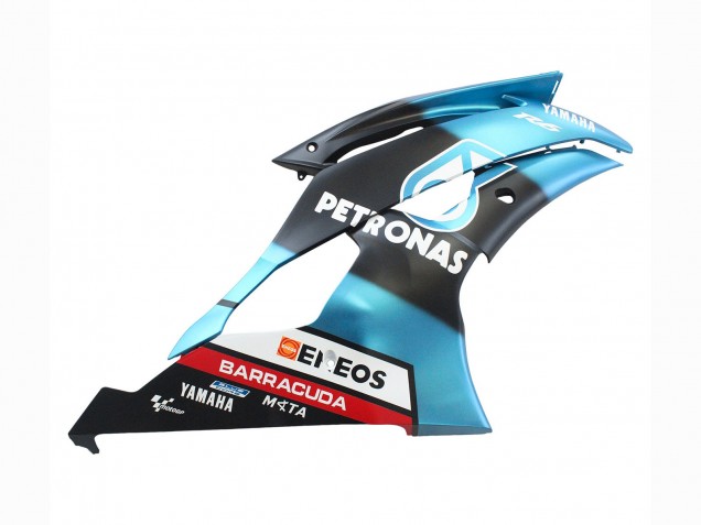 Migliori Carena Moto Yamaha YZF 600 R6 2008-2016 - Azzurro Chiaro Nero Opaco Petronas ENEOS