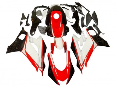 Migliori Carena Moto Yamaha YZF 600 R6 2017-2023 - Bianco Rosso Nero Lucido