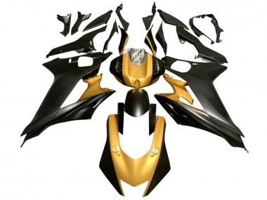 Migliori Carena Moto Yamaha YZF 600 R6 2017-2023 - Oro Nero Opaco