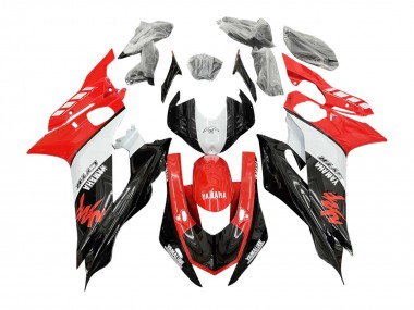 Migliori Carena Moto Yamaha YZF 600 R6 2017-2023 - Bianco Rosso Nero GYTR Yamalube