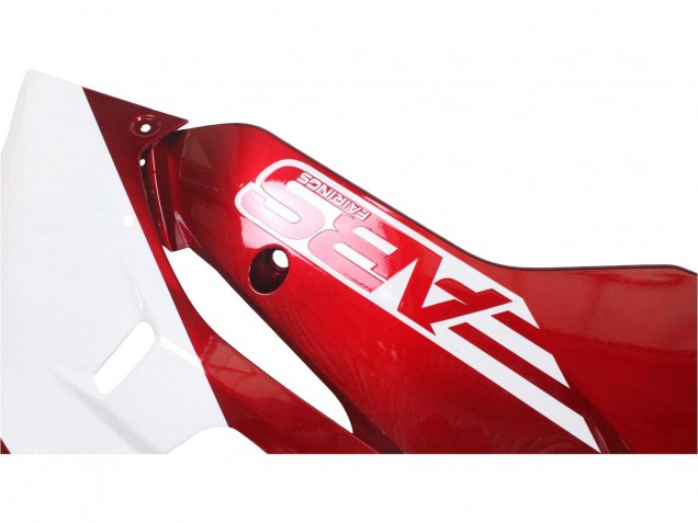 Migliori Carena Moto Yamaha YZF 600 R6 2017-2023 - Bianco Rosso Nero