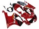 Migliori Carena Moto Honda VTR1000 2000-2006 - Rosso Nero Banda Corsa