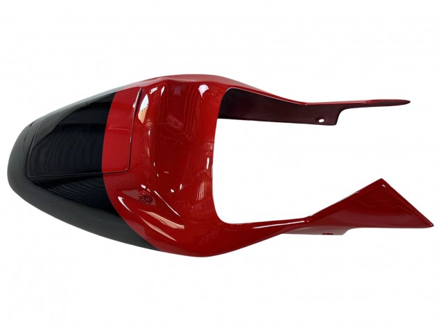 Migliori Carena Moto Honda VTR1000 2000-2006 - Rosso Nero Banda Corsa