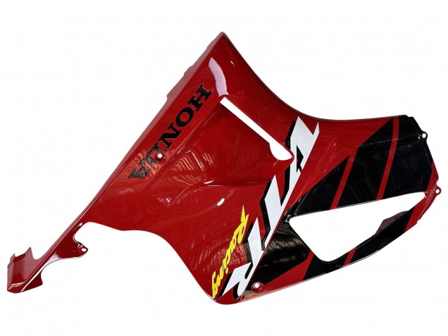 Migliori Carena Moto Honda VTR1000 2000-2006 - Rosso Nero Banda Corsa
