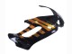 Migliori Carena Moto Honda VTR1000F 1997-2005 - Nero Lucido Oro