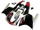 Migliori Carena Moto Honda NSR250R 1988-1989 - Argento Rosso Nero Lucido