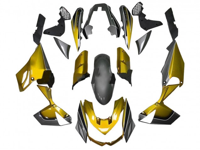 Migliori Carena Moto Kawasaki Z1000 2003-2006 - Oro