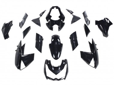 Migliori Carena Moto Kawasaki Z1000 2010-2013 - Nero Lucido