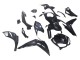 Migliori Carena Moto Kawasaki Z1000 2014-2019 - Nero Fibra di Carbonio