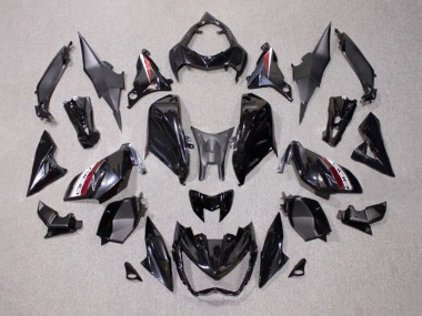 Migliori Carena Moto Kawasaki Z1000 2014-2019 - Nero Lucido Rosso Bianco
