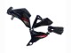 Migliori Carena Moto Kawasaki Z800 2013-2018 - Nero Lucido Rosso