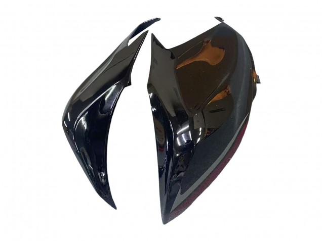 Migliori Carena Moto Kawasaki Z800 2013-2018 - Nero Lucido Rosso