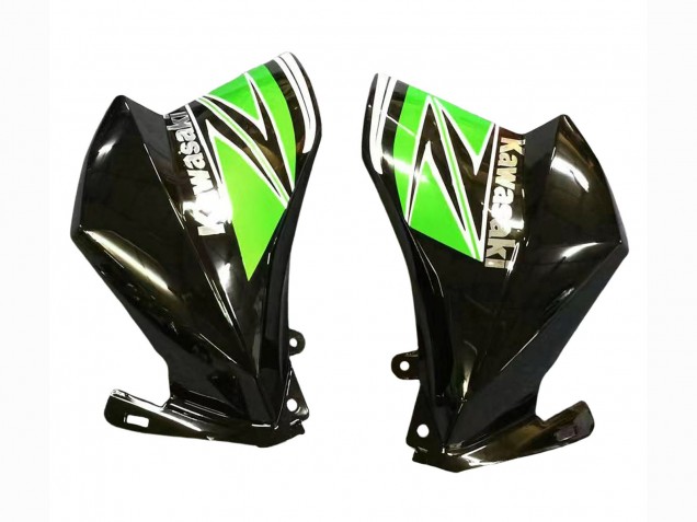 Migliori Carena Moto Kawasaki Z800 2013-2018 - Verde Nero Lucido