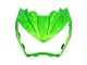Migliori Carena Moto Kawasaki Z800 2013-2018 - Verde Nero Lucido