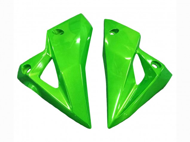 Migliori Carena Moto Kawasaki Z800 2013-2018 - Verde Nero Lucido