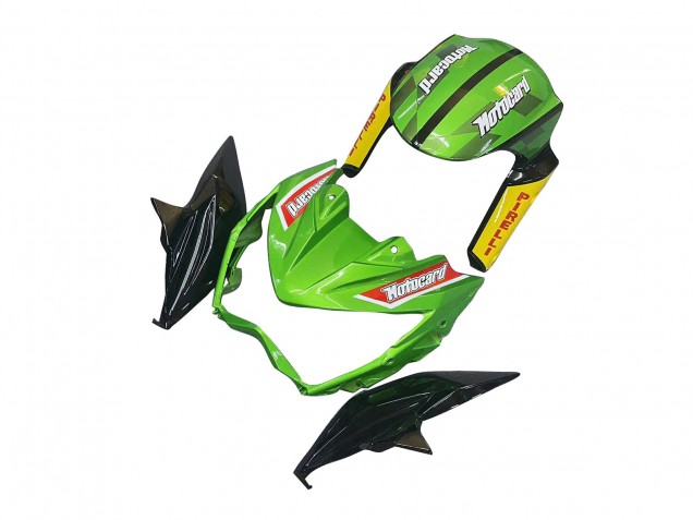 Migliori Carena Moto Kawasaki Z800 2013-2018 - Verde Nero Lucido Rosso Giallo