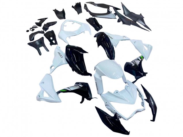 Migliori Carena Moto Kawasaki Z800 2013-2018 - Bianco Nero Lucido Verde