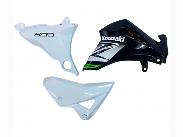Migliori Carena Moto Kawasaki Z800 2013-2018 - Bianco Nero Lucido Verde