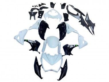 Migliori Carena Moto Kawasaki Z800 2013-2018 - Bianco Nero Lucido Verde