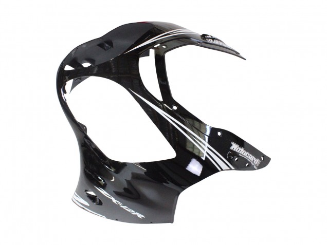 Migliori Carena Moto Kawasaki ZX12R 2000-2001 - Nero Lucido Bianco Elf Nevicare