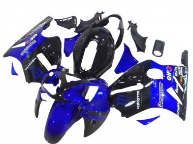 Migliori Carena Moto Kawasaki ZX12R 2000-2001 - Nero Lucido Blu Mostro
