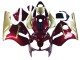 Migliori Carena Moto Kawasaki ZX12R 2000-2001 - Rosso Oro