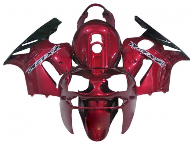 Migliori Carena Moto Kawasaki ZX12R 2002-2006 - Caramella Rosso Nero
