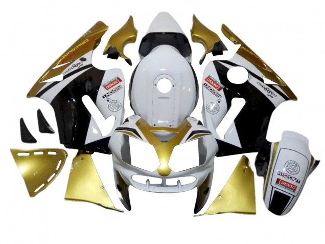 Migliori Carena Moto Kawasaki ZX12R 2002-2006 - Bianco Oro Nero Rosso Denso