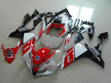 Migliori Carena Moto Yamaha YZF R1 2007-2008 - Bianco Rosso Nero Petronas Goxel