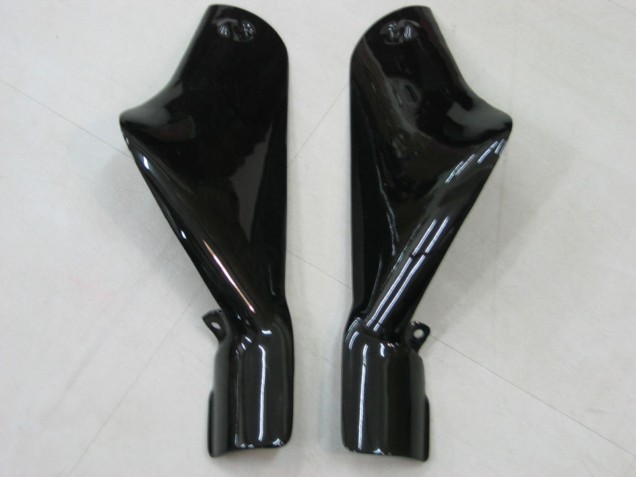 Migliori Carena Moto Kawasaki ZX9R 2000-2001 - Nero Lucido Bianco West