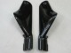 Migliori Carena Moto Kawasaki ZX9R 2000-2001 - Nero Lucido Bianco West