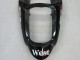 Migliori Carena Moto Kawasaki ZX9R 2000-2001 - Nero Lucido Bianco West