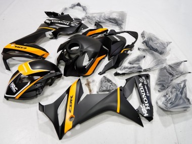 Migliori Carena Moto Honda CBR650R 2019-2020 - Nero Opaco Giallo Bianco